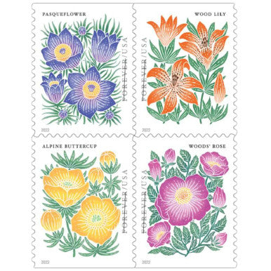 Mountain Flora 2022 - Booklets of 100 stamps