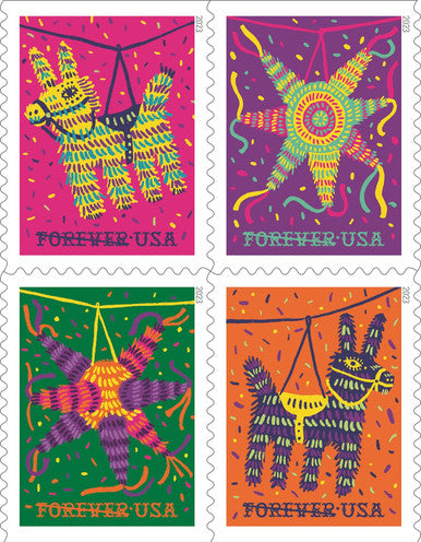 Pinatas! - booklets of 100 stamps