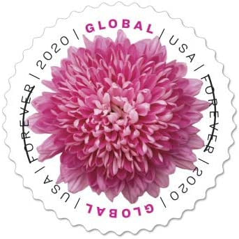 Global Chrysanthemum 2020 - 100 International stamps