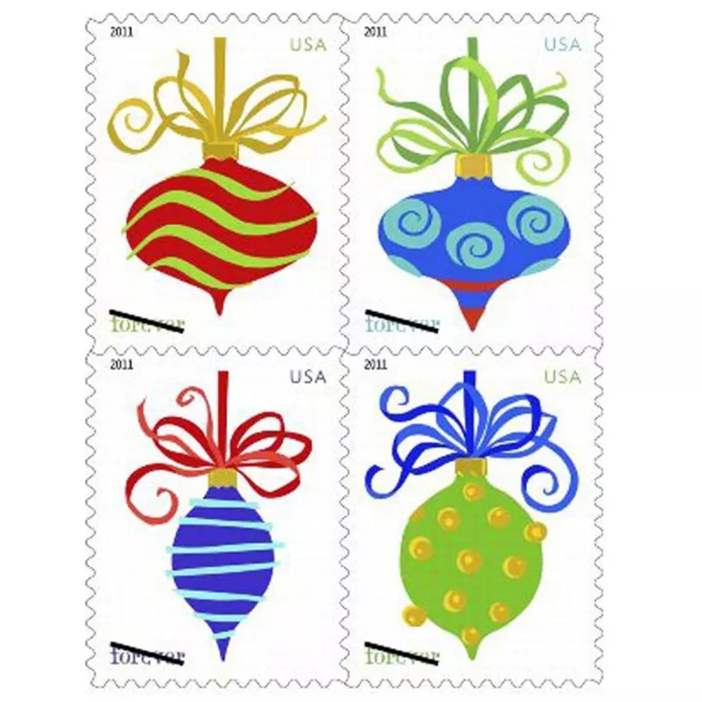 Holiday Baubles 2011 - Booklets of 100 stamps