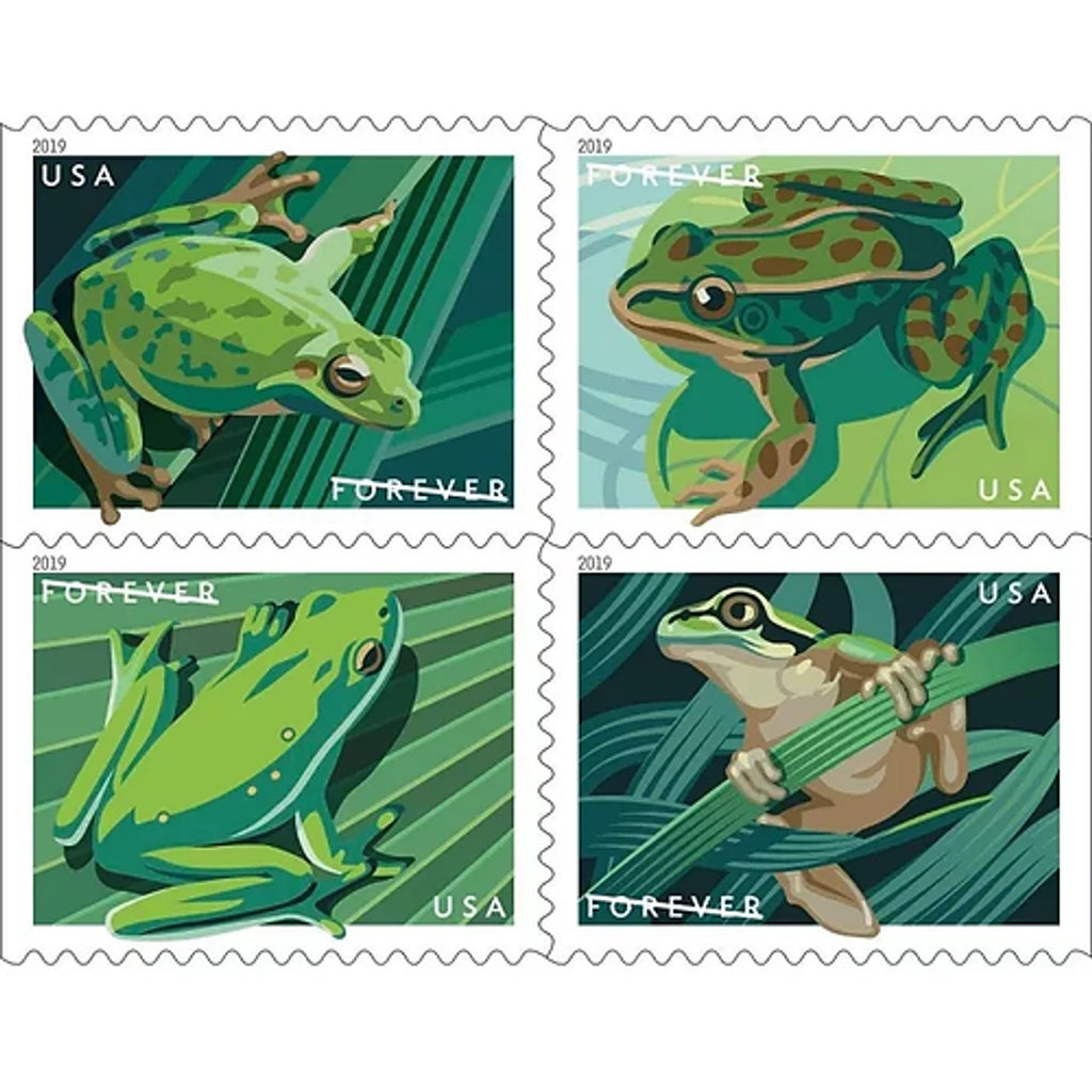 Frogs 2019 - Booklets of 100 stamps